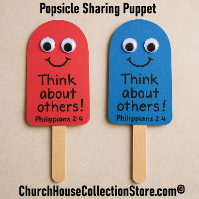 Summer Popsicle Bible Craft