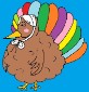 turkey bonnet printable writing paper, turkey clipart, printable writing paper